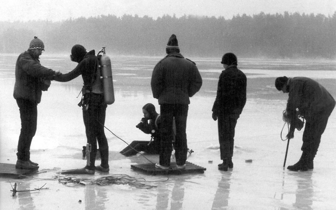 Perkoz. Nurkowanie pod lodem 1979